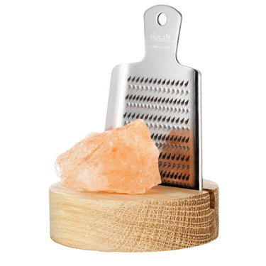 Original Rivsalt with Grater & Oak Stand